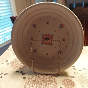 LIKE NEW CROWNING TOUCH SERVING & CHIP DIP BOWL -  RARE VINTAGE DISPLAY